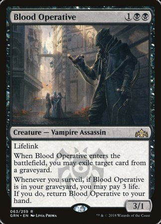 Blood Operative [Guilds of Ravnica] | Exor Games Summserside
