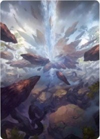 Prismatic Vista Art Card [Zendikar Rising Art Series] | Exor Games Summserside