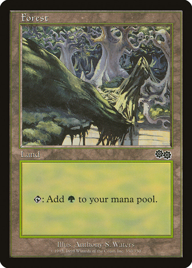 Forest (350) [Urza's Saga] | Exor Games Summserside