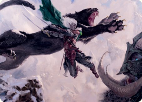 Drizzt Do'Urden Art Card [Dungeons & Dragons: Adventures in the Forgotten Realms Art Series] | Exor Games Summserside