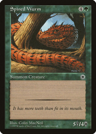 Spined Wurm [Portal] | Exor Games Summserside