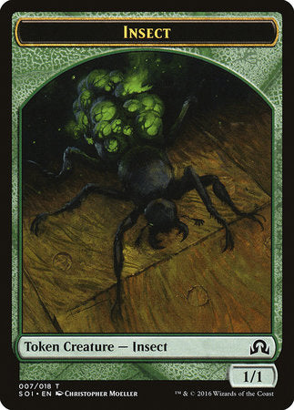 Insect Token [Shadows over Innistrad Tokens] | Exor Games Summserside