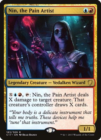 Nin, the Pain Artist [Commander 2017] | Exor Games Summserside