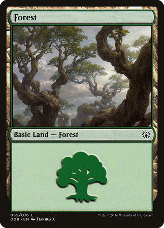 Forest (35) [Duel Decks: Nissa vs. Ob Nixilis] | Exor Games Summserside