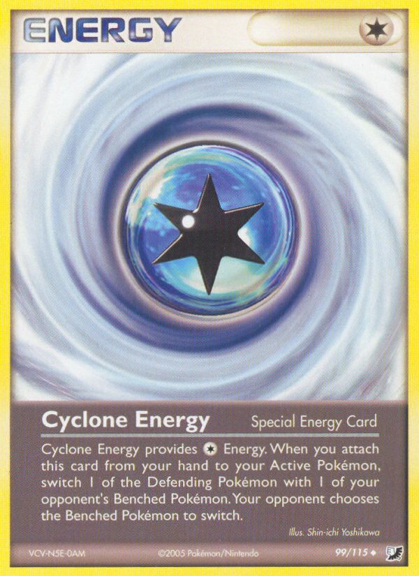 Cyclone Energy (99/115) [EX: Unseen Forces] | Exor Games Summserside