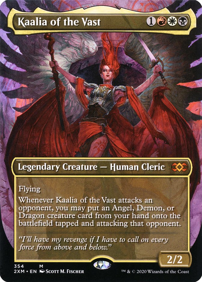 Kaalia of the Vast (Showcase) [Double Masters] | Exor Games Summserside