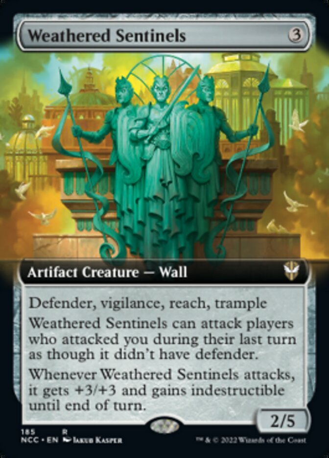 Weathered Sentinels (Extended Art) [Streets of New Capenna Commander] | Exor Games Summserside
