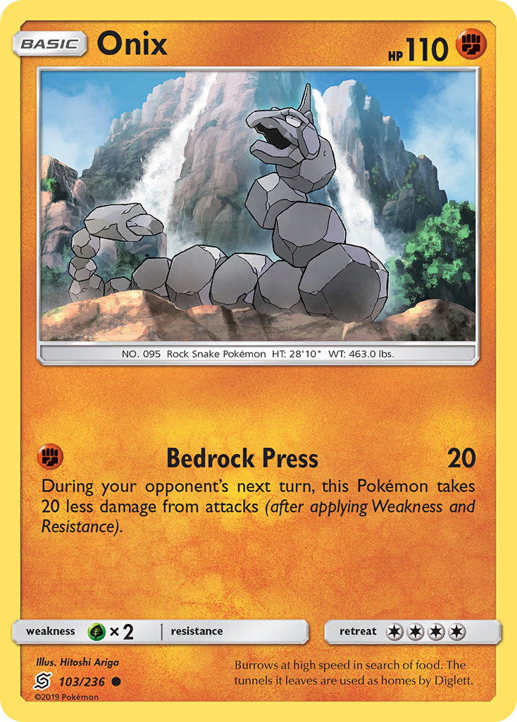 Onix (103/236) [Sun & Moon: Unified Minds] | Exor Games Summserside