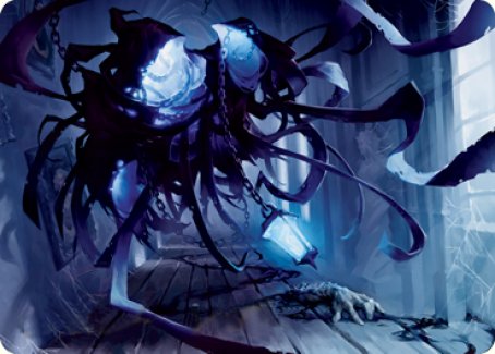 Spectral Adversary Art Card [Innistrad: Midnight Hunt Art Series] | Exor Games Summserside