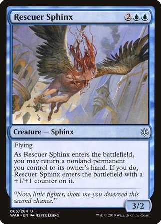Rescuer Sphinx [War of the Spark] | Exor Games Summserside