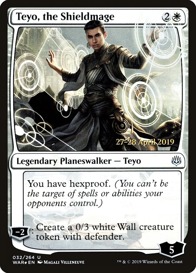 Teyo, the Shieldmage  [War of the Spark Prerelease Promos] | Exor Games Summserside