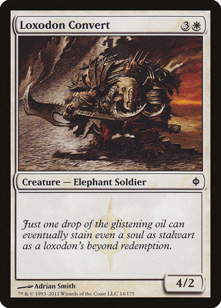 Loxodon Convert [New Phyrexia] | Exor Games Summserside