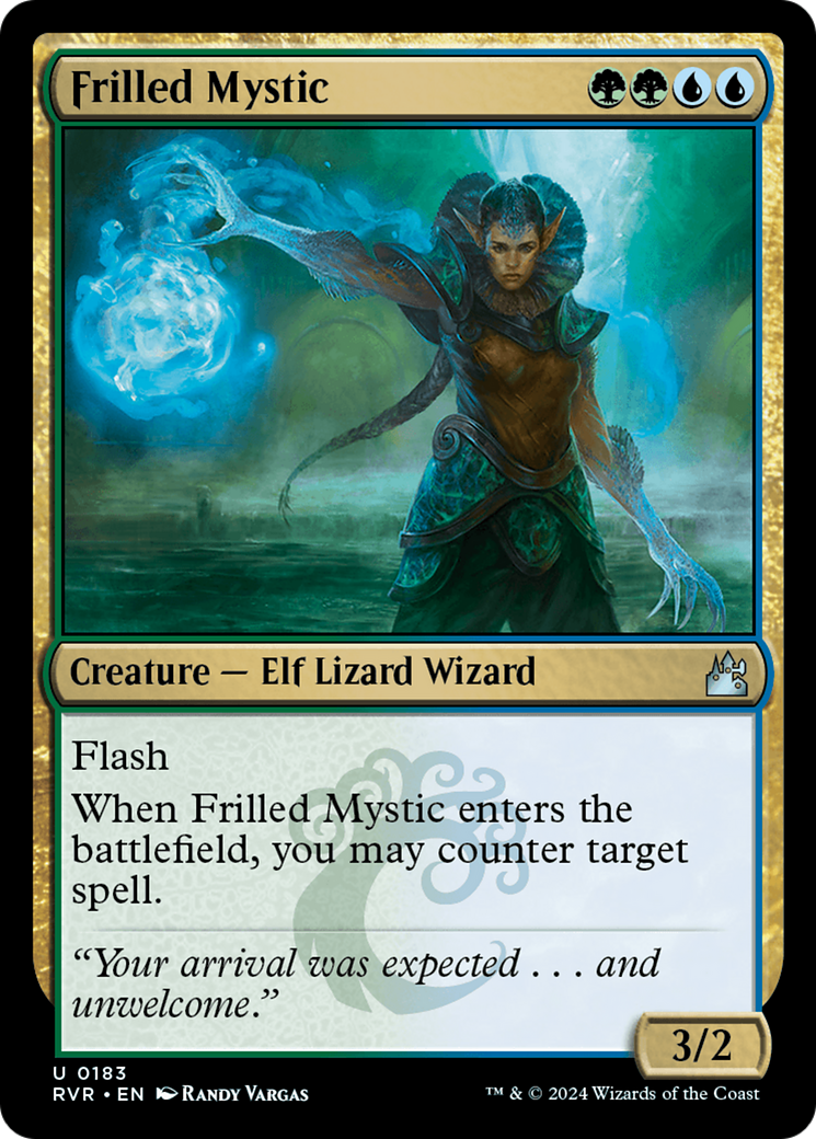Frilled Mystic [Ravnica Remastered] | Exor Games Summserside