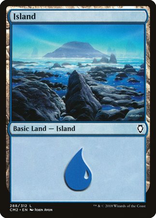 Island (288) [Commander Anthology Volume II] | Exor Games Summserside