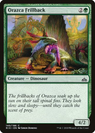 Orazca Frillback [Rivals of Ixalan] | Exor Games Summserside