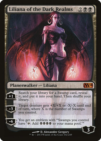 Liliana of the Dark Realms [Magic 2014] | Exor Games Summserside