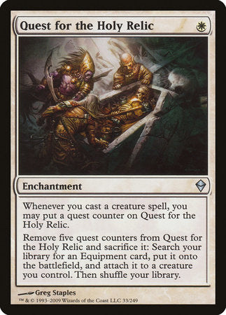 Quest for the Holy Relic [Zendikar] | Exor Games Summserside