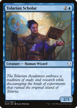 Tolarian Scholar [Dominaria] | Exor Games Summserside