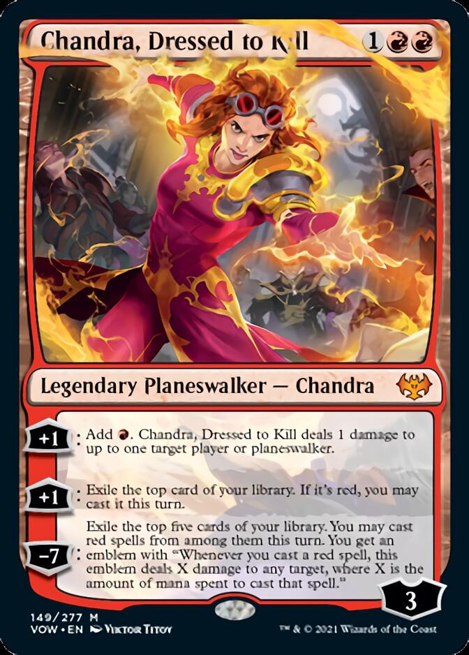 Chandra, Dressed to Kill [Innistrad: Crimson Vow] | Exor Games Summserside