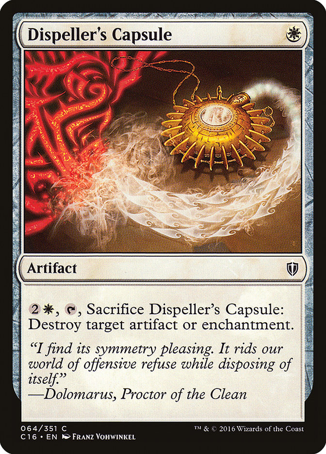 Dispeller's Capsule [Commander 2016] | Exor Games Summserside