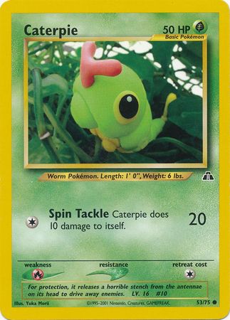 Caterpie (53/75) [Neo Discovery Unlimited] | Exor Games Summserside
