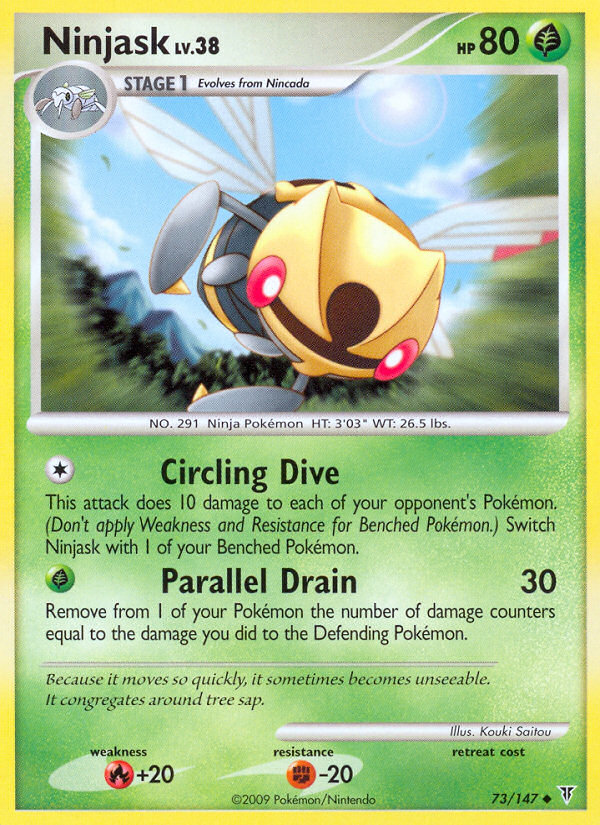 Ninjask (73/147) [Platinum: Supreme Victors] | Exor Games Summserside