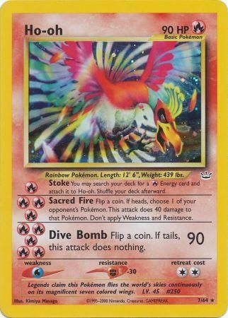 Ho-oh (7/64) [Neo Revelation Unlimited] | Exor Games Summserside