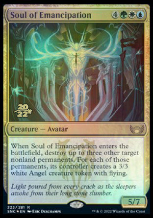 Soul of Emancipation [Streets of New Capenna Prerelease Promos] | Exor Games Summserside