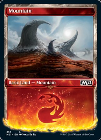 Mountain (Showcase) [Core Set 2021] | Exor Games Summserside