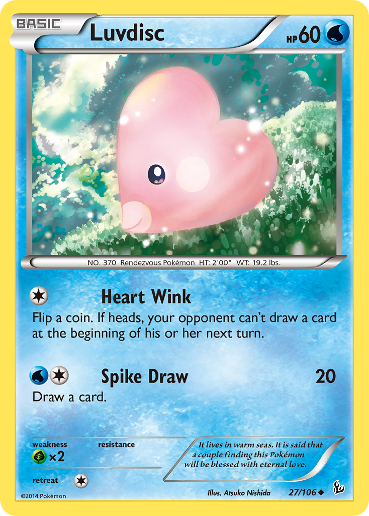 Luvdisc (27/106) [XY: Flashfire] | Exor Games Summserside