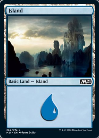 Island (264) [Core Set 2021] | Exor Games Summserside