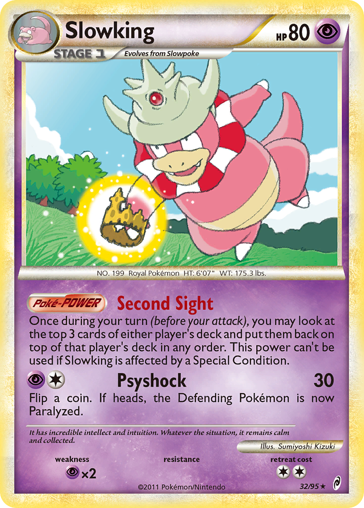 Slowking (32/95) [HeartGold & SoulSilver: Call of Legends] | Exor Games Summserside