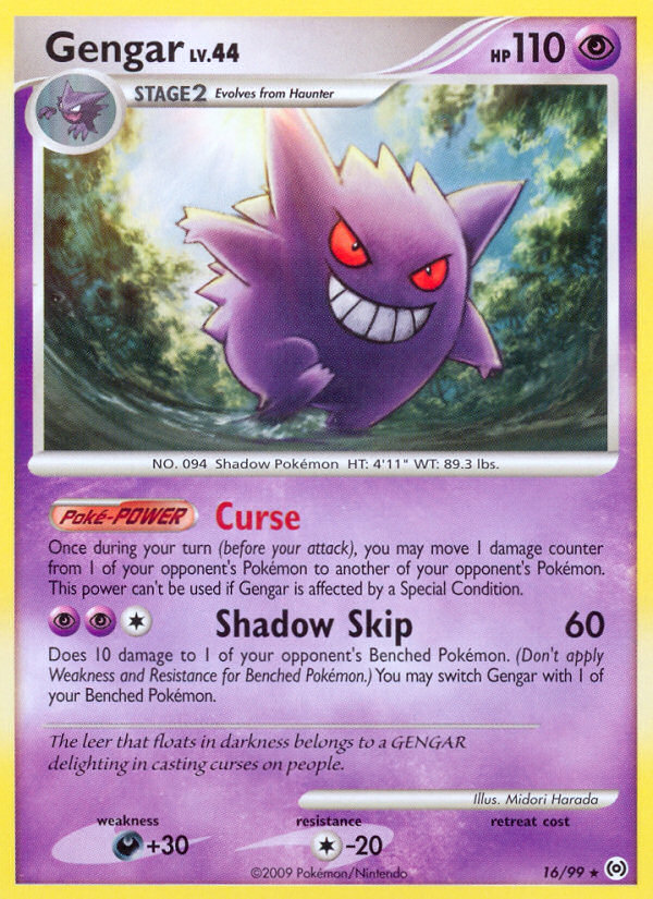 Gengar (16/99) [Platinum: Arceus] | Exor Games Summserside