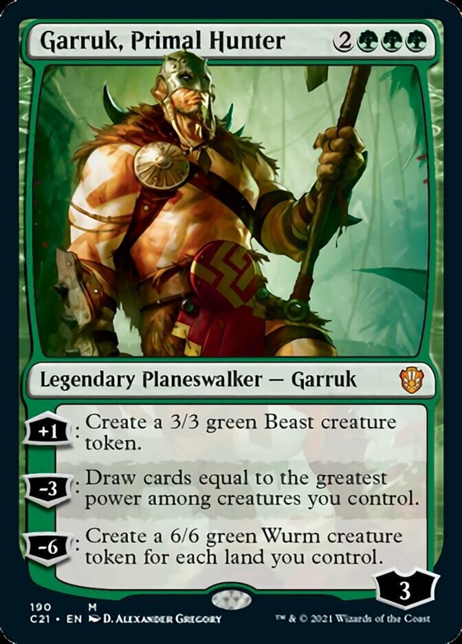 Garruk, Primal Hunter [Commander 2021] | Exor Games Summserside