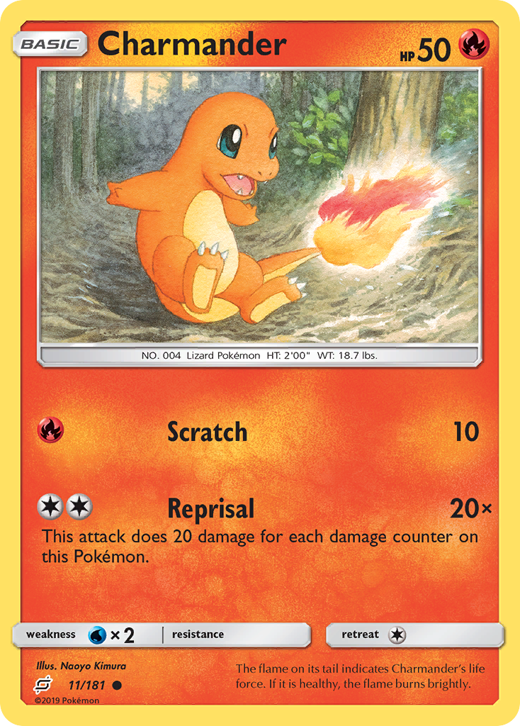 Charmander (11/181) [Sun & Moon: Team Up] | Exor Games Summserside