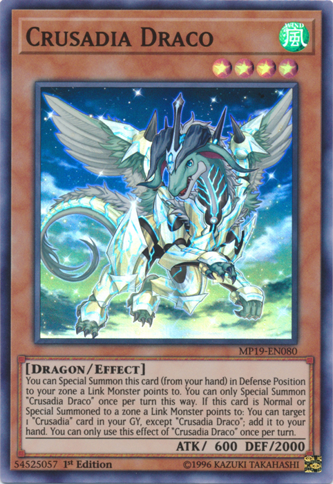 Crusadia Draco [MP19-EN080] Super Rare | Exor Games Summserside