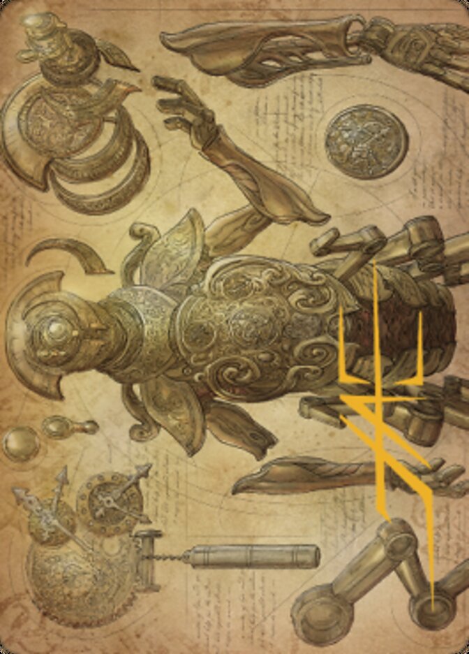 Foundry Inspector Art Card (Gold-Stamped Signature) [The Brothers' War Art Series] | Exor Games Summserside