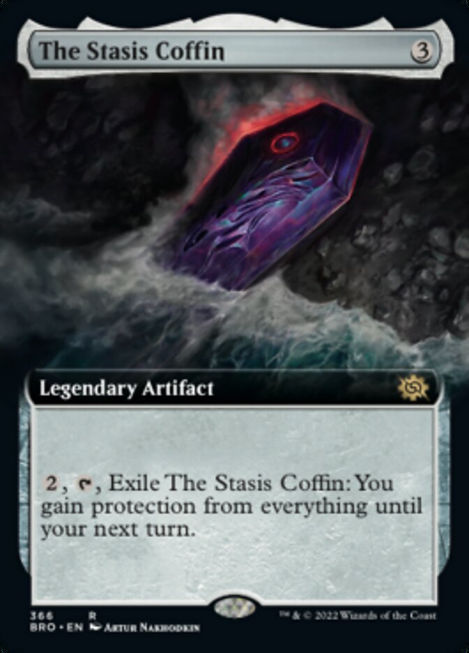 The Stasis Coffin (Extended Art) [The Brothers' War] | Exor Games Summserside