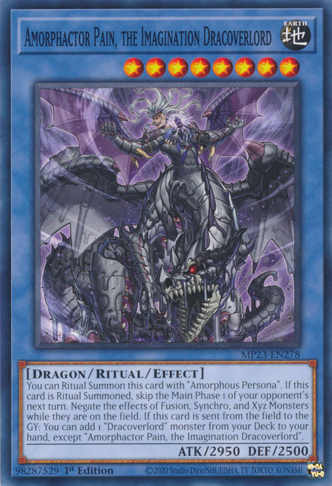 Amorphactor Pain, the Imagination Dracoverlord [MP23-EN278] Common | Exor Games Summserside