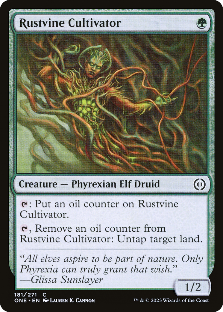 Rustvine Cultivator [Phyrexia: All Will Be One] | Exor Games Summserside