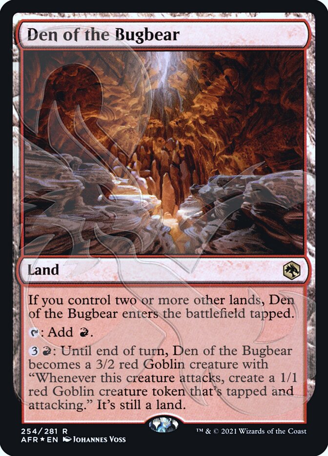 Den of the Bugbear (Ampersand Promo) [Dungeons & Dragons: Adventures in the Forgotten Realms Promos] | Exor Games Summserside
