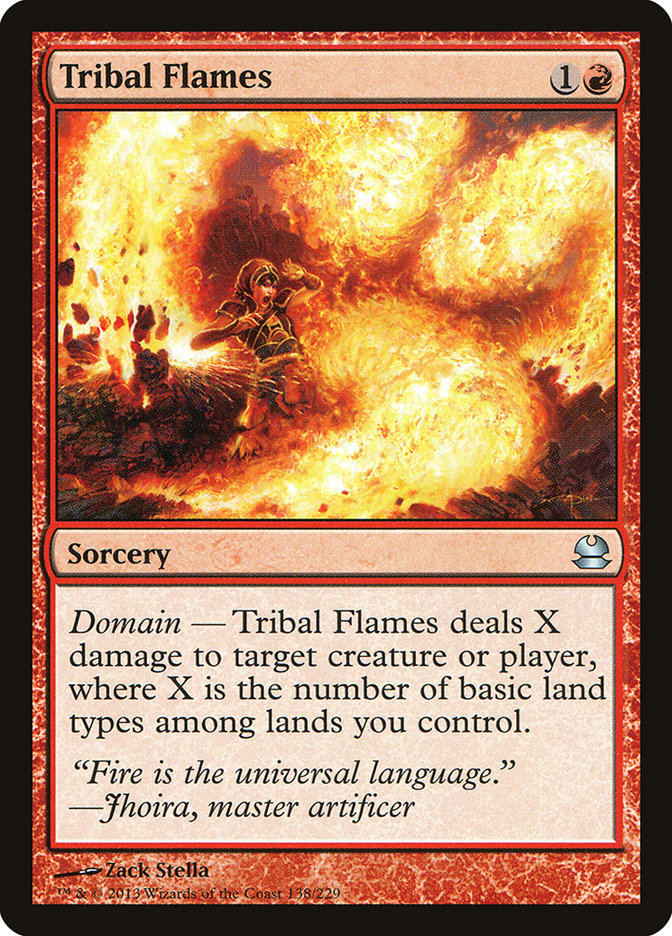 Tribal Flames [Modern Masters] | Exor Games Summserside