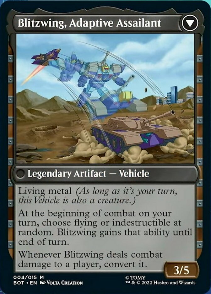 Blitzwing, Cruel Tormentor // Blitzwing, Adaptive Assailant [Universes Beyond: Transformers] | Exor Games Summserside