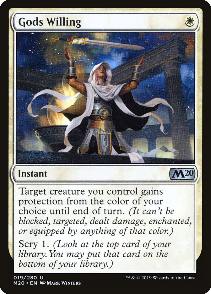Gods Willing [Core Set 2020] | Exor Games Summserside