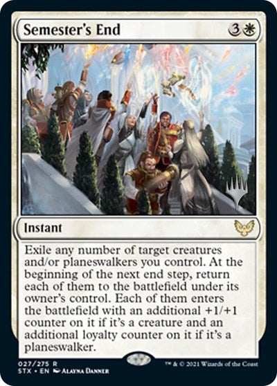 Semester's End (Promo Pack) [Strixhaven: School of Mages Promos] | Exor Games Summserside