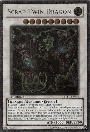 Scrap Twin Dragon [STBL-EN044] Ultimate Rare | Exor Games Summserside