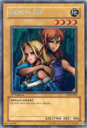 Gemini Elf [LON-000] Secret Rare | Exor Games Summserside