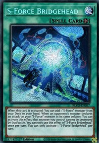 S-Force Bridgehead [BLVO-EN057] Secret Rare | Exor Games Summserside