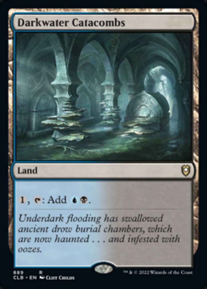 Darkwater Catacombs [Commander Legends: Battle for Baldur's Gate] | Exor Games Summserside