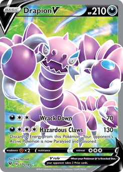 Drapion V (175/185) [Sword & Shield: Vivid Voltage] | Exor Games Summserside